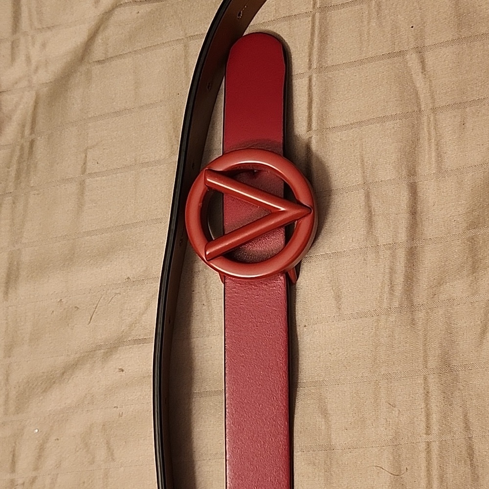Brand New Valentino belt Red size Medium